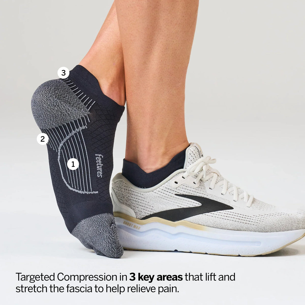 Plantar Fasciitis Relief Sock Ultra Light Tab